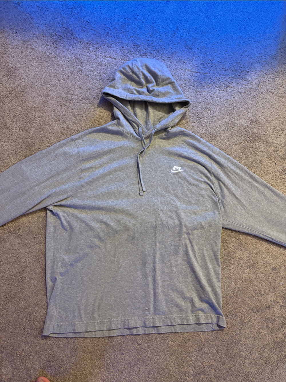 Nike Gray Athletic Hoodie